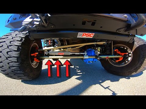 Ultimate Jeep Steering Upgrade PSC Hydro Assist FULL Install and Test Drive!