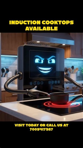 STOP COOKING SLOW! 🛑⚡️Give your kitchen an upgrade with induction cooktops #smartkitchen #induction