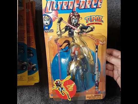 Action Figures Ultra Force Mid Late 90s Box 18 video 2