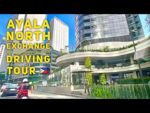 Manila Driving Tour: Ayala North Exchange Makati Basement Parking