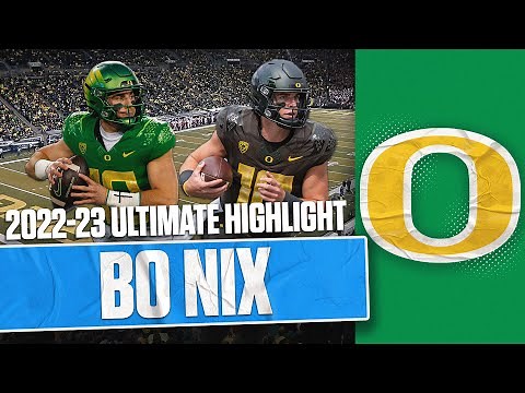 Bo Nix ULTIMATE HIGHLIGHT: Oregon 2022-23 | FOX College Football