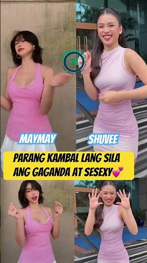 Kambal sa kagandahan at kasexyhan sina maymay entrata at shuvee etrata #maymayentrata #shuveeetrata