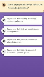 What problem did Taylor solve with his vending machine?Taylor... | Filo