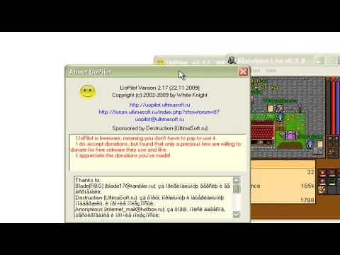 TibiaME How start uopilot script for autohunt