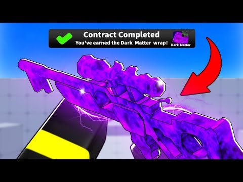 I Finally Unlocked DARK MATTER SNIPER In Roblox Rivals..