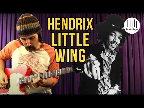 Jimi Hendrix - Little Wing - Guitar Solo Lesson - How To Play