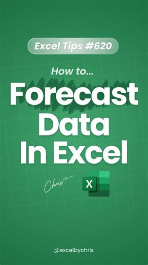 Christian Colombo | The Excel Guru on Instagram: "Why is no one talking about this Excel tool?! 🤯 In this tutorial, you'll learn how to forecast data in Excel using the Forecast Sheet Tool! #excel #accounting #workhacks #exceltips #spreadsheets #exceltricks #corporate"