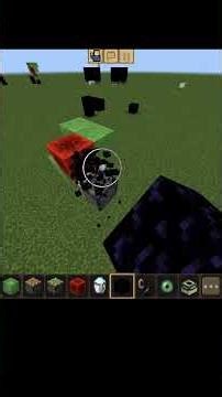 No observer flying machine mk2 . only 1 redstone block. #minecraft #redstone