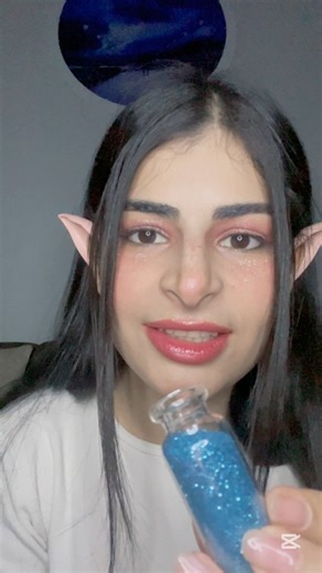 ASMR Moon Fairy 🧚 Show You Her magic bottles #asmr #asmrsounds