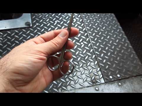 Surgical Iris scissors for field surgery kits and Trauma kits or just first aid