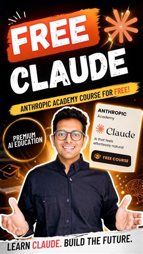 🤯 Learn Claude AI - Official Course by Anthropic #ai #hindi #hindiai #claude