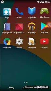 Stock Android 4.4 Incoming Call