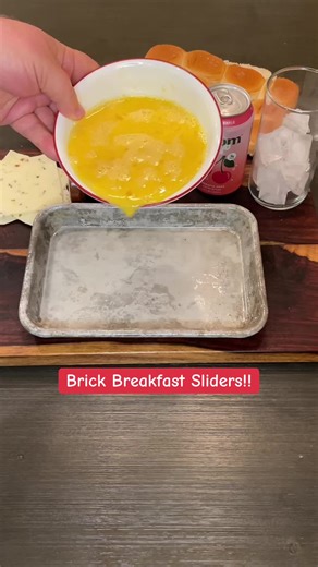 Easy Brick Breakfast Sliders Recipe