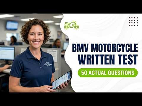 2026 BMV Motorcycle Written Test Pass Your Permit Exam Questions and Answers