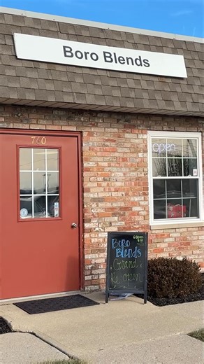 Dayton Daily News on Instagram: "First-time business proprietor Kelly Murray finalized the purchase of Boro Blends, 760 W. Central Ave., in December, spent the next two weeks painting and redecorating, and re-opened Jan. 2 to lines of people waiting for a hand-crafted energy refresher or protein shake."