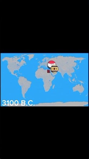 evolution of earth [countryballs] - Too lazy to finish it, it'll have to be in parts.