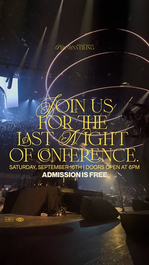 Our final session of The Belonging Co Conference 2023 is OPEN TO THE PUBLIC! We’ll be gathering for worship and a word from @priscillashirer, and we are so expectant for God to move. Invite your friends, your family, your coworkers… it’s going to be a POWERFUL night. Doors open at 6 PM - see you soon! | The Belonging Co