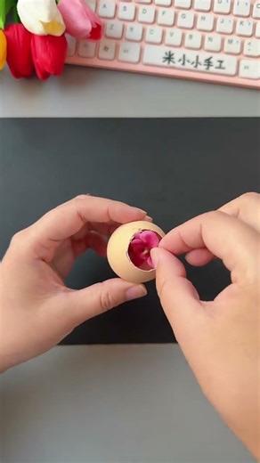 Spring Creative Handmade Flower Ice Cube Craft