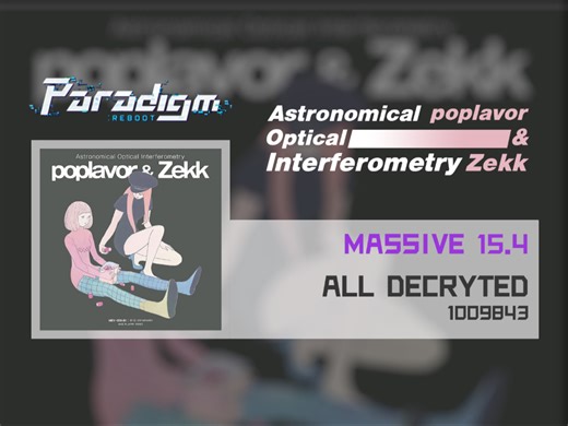 【范式：起源/Paradigm：Reboot】Astronomical Optical Interferometry-poplavor&Zekk MSV15AD