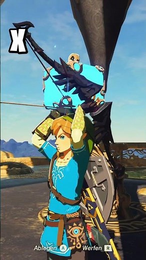 BLSS Sliden Glitch Guide in Zelda BotW! (Deutsch) #shorts