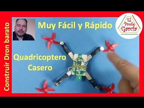 ✅ Construcción de Dron Casero explicado Paso a Paso, Barato y Fácil MD1 - homemade drone