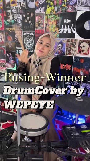 Pusing - Winner Drum Cover by Female Drummer