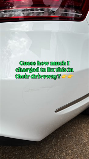 Matt | Mobile Auto Body Biz Coach | 👇Comment “MABA” below to find out more Most small cosmetic repairs like this range between $600-$800 Not a full paint job. Just a bumper... | Instagram