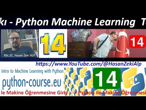 Python ile Makine Öğrenmesi- Ders-14 - ML with Python - Türkçe Örrneklerle Ders Anlatımı