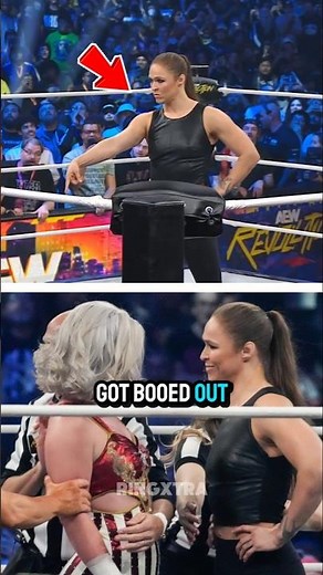 AEW Fans Loudly Boo Ronda Rousey in Surprise Debut!