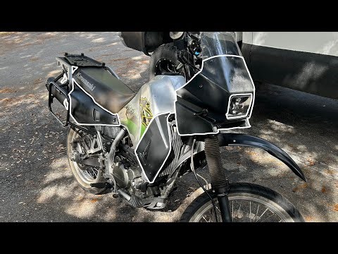 KLR650 Gen-1: Painting Plastics