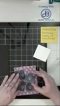 DIY Modern Grid Card: Simple Steps, Big Impact! 💌