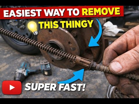 Easily Remove E Brake Cable Retainer clips. Its so easy!!!