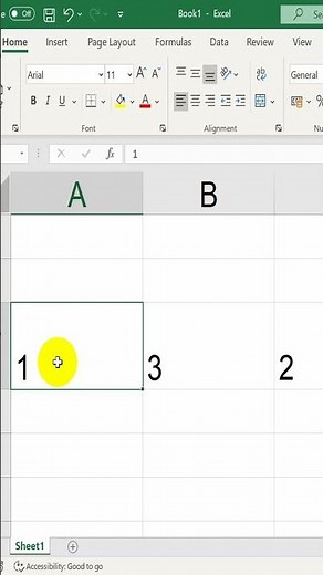 Cách chỉnh số vào giữa ô trong Excel #shortvideo #xuhướng #excel