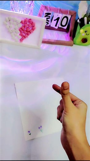 Painted Envelope Art🌸🌸🤍🤍#canvathecrafty #papercraft #artandcraft #shorts #craft #diy 🌸🌸