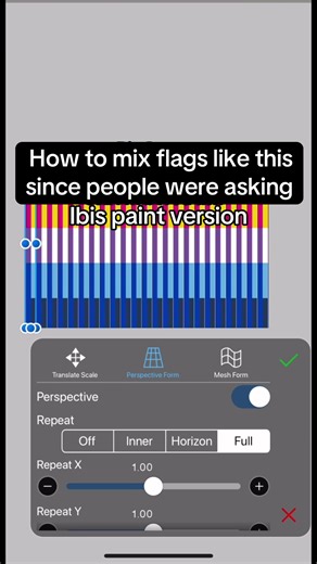 How to Mix Flags in Ibis Paint