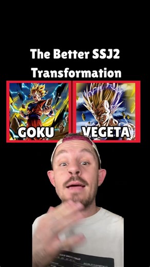 Which SSJ2 Transformations Was BETTER? GOKU vs VEGETA #dbz #ssj #anime #saiyan #goku #vegeta #shorts