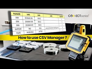 Connect.series : How to use CSV Manager function ?