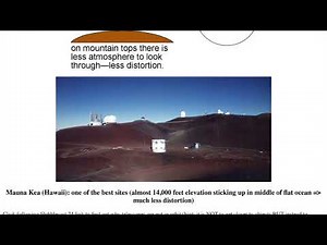 Telescopes for Public Lecture 3: Atmosphere Distortion