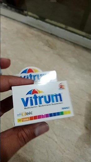 How to use Vitrum tablets