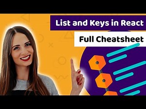 List and keys in React - full cheatsheet