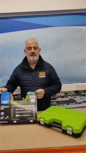 4.2K views · 25 reactions | OUR JOHN'S FAVOURITE DRAPER SET Draper Expert 41pc 1/2" socket set €79.95 More info https://watsonhire.ie/products/draper-expert-mm-af-combined-socket-set-1-2-sq-dr-green-41-piece? WHILE STOCK LASTS | Watson Hire | Facebook