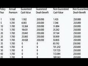 Flexible premium Universal life insurance policy