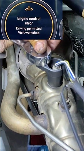 Fix O2 sensor error and engine fault.