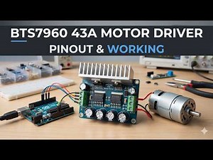 How to Wire & Code BTS7960 43A Motor Driver Module with Arduino