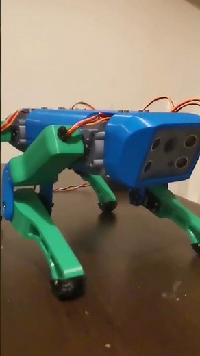 3D Printed Robot Dog #3dprinting #robotics
