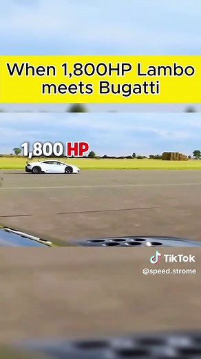 Lamborghini vs Bugatti: Epic Drag Race Showdown