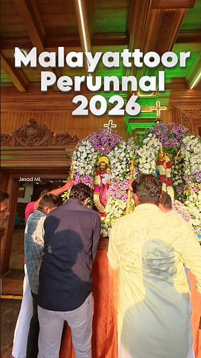 Malayattoor Perunnal 2026 | St. Thomas feast Kerala 2026 #shortsfeed #perunnal #malayattoor