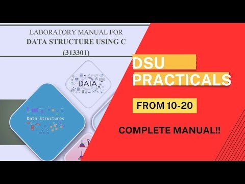 CO DSU Practical :-11 to 20 || 313301 || MSBTE || K-SCHEME || 3rd SEM || 2024-25 || #diploma #msbte