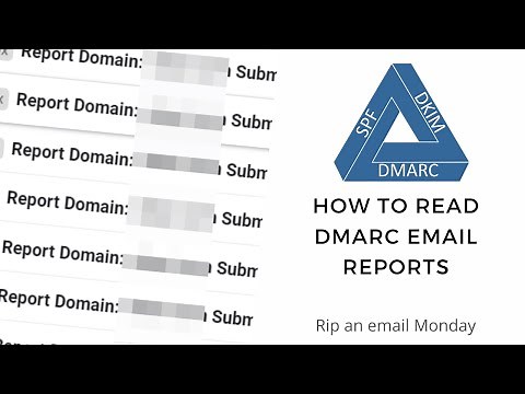 Analyzing DMARC email reports