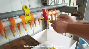 Automatic Chicken Water Drinker Poultry Chicken Duck Quail Drinking Nipples and Stainless Steel Nipple Drinker Equipment